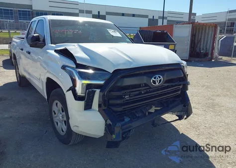 2025 Toyota Tundra Sr z USA, uszkodzony, nr VIN 5TFKB5AA7SX044563